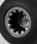 Plug And Play Black Plastic Transmission Part For Grinders And Soy Milk Makers Mushroom Head Socket Accessory Easy Install Space Saving Design Durable Diy Repair Component close-up