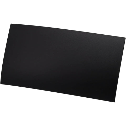 Espresso Machine Water Tank Front Cover Replacement Part For Major Brands, Easy Install, Durable Fit, black rectangular piece