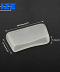Six Replacement Rubber Tips Kit For Glass Running Pliers Keep Glass Scratch Free Protective Jaw Covers size dimensions.