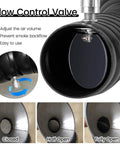 Flexible Fume Extraction Arm For Welding And HVAC 3 Point 3 Ft Duct Hose 160mm Exhaust with flow control valve settings