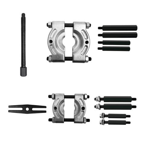 Bar Type Puller And Bearing Separator Set With Molded Storage Case 5 Ton Capacity Includes Four Hex Push Puller Legs And Bar Head.