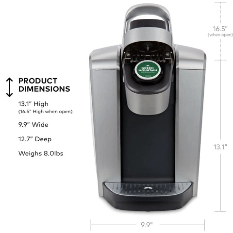 All In One Single Serve Coffee Maker With Strong Brew Power And Temperature Control, Iced Coffee Ready, 4 To 12 Oz Brew Sizes