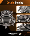 Rear Wheel Bearing And Hub Assembly 512353 For Honda Accord 2008 2012 And Acura TSX 2009 2014 5 Lug With ABS focus image