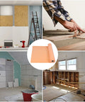 Beefed Up Waterproof Membrane Roll 430 Sq Ft 20 Mil Thick 3.3 By 131 Feet PE Fabric for walls and floors in construction settings.