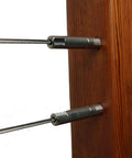 SwiftCatch Lag Stud Quick Connector Fitting For 1/8 Inch Cable Railing On Wood Posts With No Crimping Required T316 Stainless