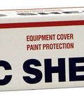 Box of Husky 412C Clear 4 Mil Plastic Sheeting Roll 12 Ft By 100 Ft, Heavy Duty Tough As Nails Poly For Moisture Barrier, Paint Drop Cloths