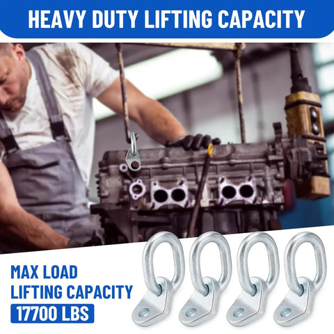 17700 Lb Engine Lift Bracket Set Built Beefy For Heavy Lifts Forged Construction Pack Of 4 engine support bars in use