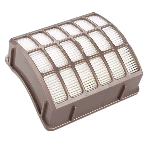 Filter Set Pro Grade For Navigator Upright Vacuums Including NV60 NV70 NV71 NV80 NV85 NV90 NV95 And More With HEPA Foam And Felt Filters 2 Pack Compare To XFF80 And XHF80 showing HEPA filter component.