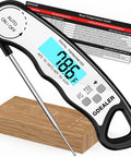 Ultra Fast Digital Meat Thermometer With Instant Read In 3 To 4 Seconds Waterproof IP67 Backlit Display Fahrenheit And Celsius Switch