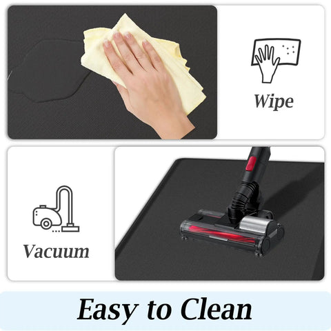 Three Quarter Inch Thick Anti Fatigue Kitchen Mat For Floor Non Slip Standing Desk Mat Waterproof Cushioned Rug Easy to Clean