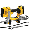 20V Max Cordless Grease Gun Kit With 4.0Ah Battery And Charger Led Light 42 Inch Hose 10000 PSI Variable Speed Trigger High Flow Pump