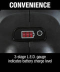 Beast Mode Brushless 18V LXT Cordless Angle Grinder With X LOCK Four And A Half Inch And Five Inch Wheel Tool Only Renewed showing LED charge gauge