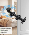 Oil Rubbed Bronze 6 Inch Dutch Door Bolt And Latch for bedroom door security and smooth sliding bolt with wear-resistant finish