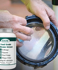 Food Grade Silicone Pool Lube For O Rings And Gaskets, Waterproof Grease For Pool Filters, Valves, Pumps And Plastic Parts, O Ring Seal Paste With Brush Top, 8 Oz, Safe For Drinking Water, Temperature Range -40 To 428 F, jar on pool filter ring