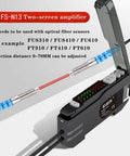 FS N13 Fiber Optic Amplifier And Diffuse Induction Photoelectric Switch For Long Distance Optical Communications