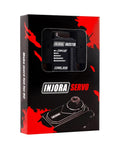 11kg Coreless High Torque RC Servo For 1/18 And 1/24 Scale RC Cars With Bottom Wire Exit, packaged in red and black box