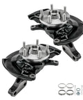 Front Steering Knuckle And Wheel Bearing Hub Assembly For Toyota Camry 1997 To 2001, Front Passenger And Driver Sides, 2 Pack Replacement Replaces 698472 698473