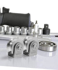 Stainless Steel Bearing Pulleys For Sliding Doors Set Of Two Heavy Duty Wire Rope Wheels Industrial Track Rollers