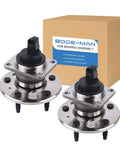Rear Wheel Hub Assembly with ABS, Pair (2) Sealed Ball Bearing Replacement for 2000 to 2005 Buick LeSabre, Cadillac DeVille DTS