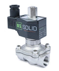 Heavy Duty Stainless Steel Solenoid Valve 110V AC Normally Open With Viton Seal Half Inch Size Built To Last For Diesel Natural Gas Air