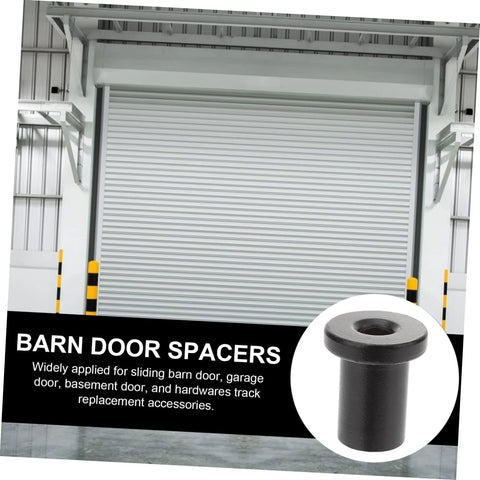 Barn door spacer for Five Piece Barn Door Track Spacer Kit For Sliding Barn Doors Flat Track Mounting Spacers Wall Link Spacers
