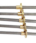 Durable T8 Lead Screw Kit For DIY 3D Printers With Copper Nut 1000mm Stainless Steel 8mm Diameter Pitch 1mm And 2mm Lead Options