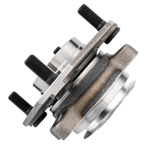 Close-up side view of Pair Front Wheel Hub Bearing Assembly For Nissan Sentra 2007 2008 2009 2010 2011 2012 2.0L Non ABS Models