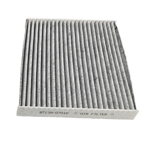 Close-up of Engine Air Filter And Carbon Cabin Air Filter Combo For Toyota Corolla 2009 2019 showing direct fit filter details.
