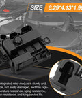 BMW Integrated Power Supply Module For 228i 328i 335i 428i 435i 535i 640i 740i X5 X6 engine bay view with size dimensions