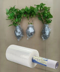 Top Shelf Clear Stretch Wrap 6 Inch By 1000 Feet Plastic Roll For Moving And Shipping Heavy Duty Shrink Film used to pack plant roots.