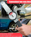 0-100 Nm Dial Indicator Torque Wrench For Accurate Torque Testing Indicating Torquemeter Precision TLB Tool With Adjustable Zero Handy Wrench Design For DIYers And Pros used on a car wheel bolt