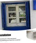 Beefy 304 Stainless Steel Gate Roller With Bracket U Groove Wheel for sliding door installation near window