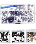 Must Have RC Car Maintenance Kit With Full Screw Set Nuts Bolts And Hardware Fasteners Including Metric Screws in Toolbox