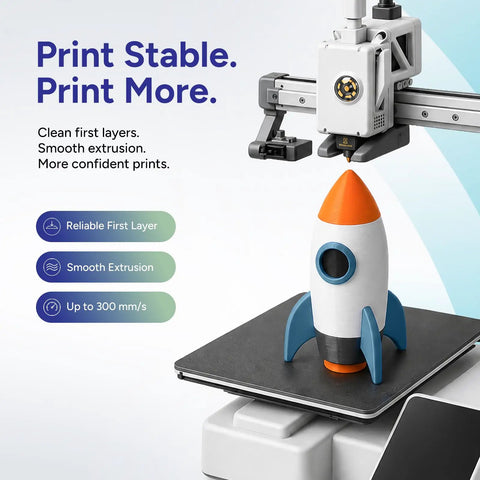 Premium Blue PLA Plus 3D Printer Filament 1.75mm 1kg Roll Flies At High Speed With Smooth Sailing Extrusion And Rock Solid Layer Bonding For Killer Crisp Detail Projects