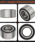 Multi-angle view of Front Wheel Bearing Set Left And Right With ABS For Ford C Max 2013 2018 Escape 2013 2019 Focus 2012 2018