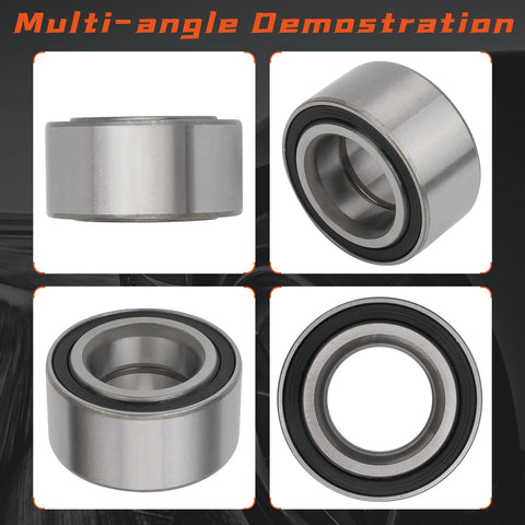 Multi-angle view of Front Wheel Bearing Set Left And Right With ABS For Ford C Max 2013 2018 Escape 2013 2019 Focus 2012 2018
