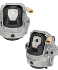 Heavy Duty Engine Motor Mount Set For Audi A4 A5 Allroad Quattro 2.0L 3.2L 2009 2010 2011 2012 2013 2014 2015 2016 2017, showing durable rubber steel housing.