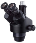 Black 7X To 45X Trinocular Zoom Stereo Microscope Head With Dope Continuous Zoom And Ultra Widefield Optics For Crystal Clear Stereo Images Ideal For Lab Work Classroom Lessons And Home Hobby Microscopy, WF10X eyepieces