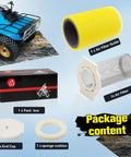 Air Filter, Guide, and End Cap Kit for Big Bear 350, Moto-4 250/350, Timberwolf 250, Kodiak 400 ATV Models 1987-2000