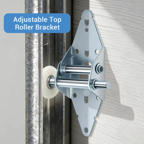 Garage Door Hinge And Roller Tune Up Kit DIY Friendly No Fuss For 16x7 Or 18x7 Doors Heavy Duty Steel Hinges With Zinc Plated Hardware