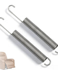 2 Pack Heavy Duty 7 Inch Recliner Tension Springs For Sofa Chair Mechanism Replacement Featuring Smooth Glide Motion and No Sweat Setup.