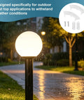 Upgrade Your Outdoor Lighting Game With This Durable Post Top Fitter Hardware Kit Featuring Secure Wing Clip Design For Easy Fixture Attachment And Replacement Springs Included. Outdoor post top light on black pole in rain, with 2 clear wing clamps, screws, and springs.