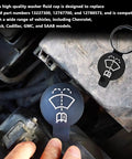 Windshield Washer Fluid Cap Replacement 2 Pack That Fits Chevy Buick GMC Cadillac Camaro Silverado Cruze Bolt EV Envision Encore ATS And More OEM 12767700 13227300 1450270 installed view