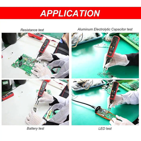 UT116C SMD Tester For Resistors, Capacitors, Diodes, And RCDs With Auto Range LCD conducting various electronic tests