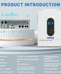 12000W Solar Hybrid Inverter 48V DC To 120V And 240V AC Single Phase Split Phase Pure Sine Wave With Built In 2 MPPT Controllers
