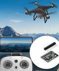Six Axis ICM20602 Gyro And Accelerometer Sensor Module For Smart Devices And Wearables Low Noise 1kHz Sampling Compact Motion Tracking For Vehicles High Precision 16g Acceleration And 2000 Degrees Per Second Gyro mounted on black PCB for drone and phone stabilization