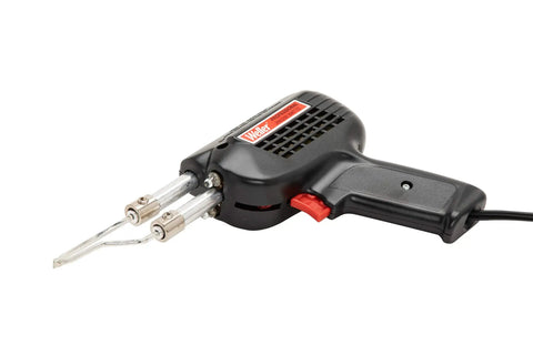 D550 Dual Heat Professional Soldering Gun For Precision Electronics And Heavy Duty Repairs with dual settings shown side view
