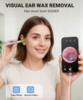 Person using Digital Otoscope For iPhone And Android HD Ear Camera With Ear Wax Removal Tools Video Ear Scope With Light