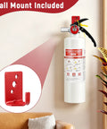 Boss Level Protection With This Compact 2.5Lb Abc Dry Powder Fire Extinguisher Featuring 1A 10B C Rating And Ul Ansi 299 Certification On Wall Mount.