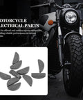 Rad 10 Pc Woodruff Key Set For 47 49Cc Two Stroke Engines Fits Mini Bike Clutch Cranks Pulleys Strong Build Reliable Rides Durable And Safe Easy Compact Storage Mechanical Tool Keeps Machine Running Smooth No Loose Parts For Safe Driving Reliable wood keys for motorcycle engine parts